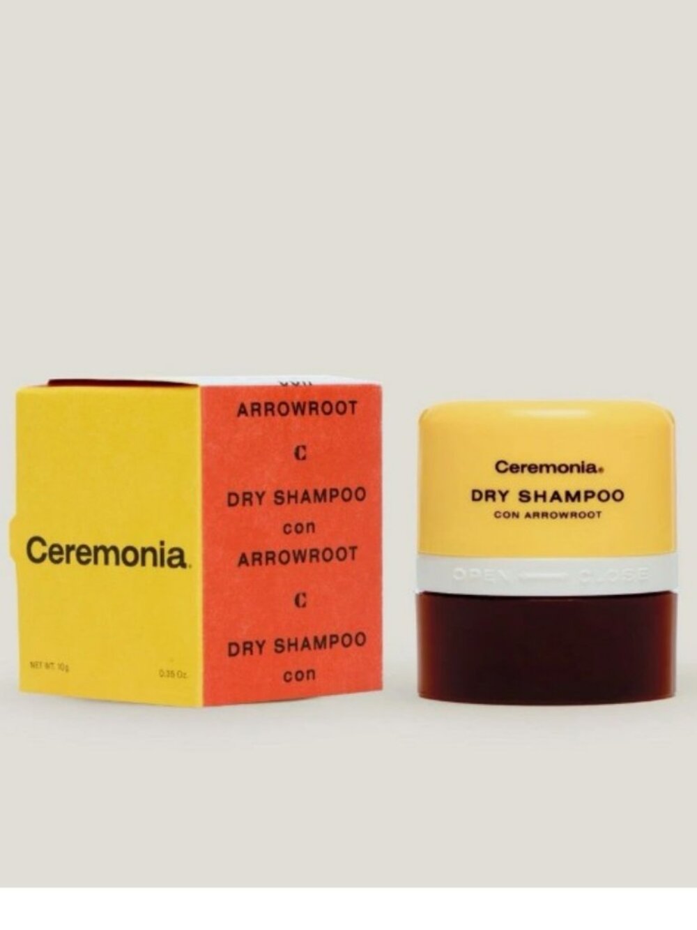 Ceremonia DRY SHAMPOO CON ARROWROOT - New in Box - Powder